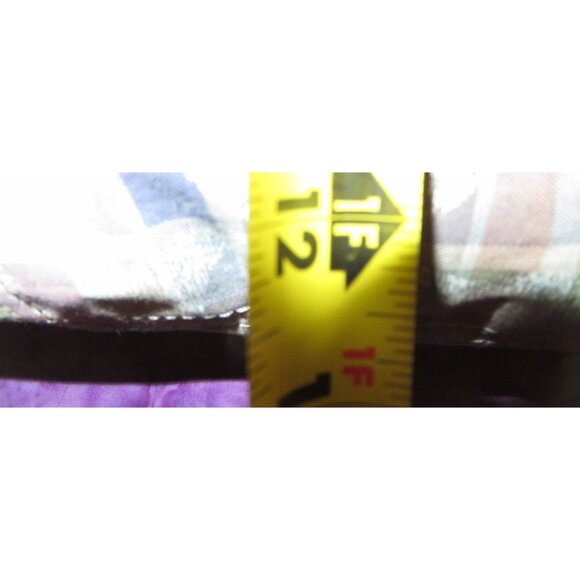 Coach 2012 Poppy Madras Plaid Pattern canvas & leather sequined tote satchel Bag - Picture 12 of 12